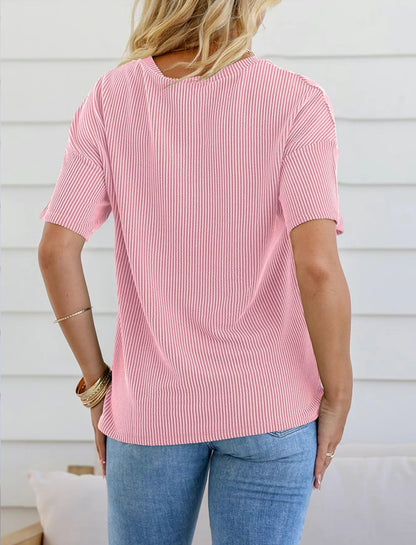 Hadley Ribbed Tee